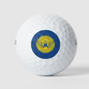 Flagge von Atlanta, Georgia Golf Balls Golfball