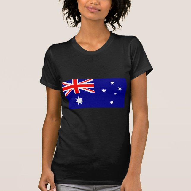 Flagge von Australien - australische Flagge T-Shirt (Vorderseite)