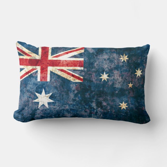 Flagge von Australien Lendenkissen (Vorderseite)