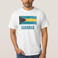 Flagge von Bahamas "Grunge" aussehen.