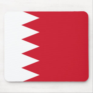 Flagge von Bahrein Mousepad