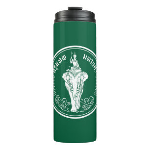 Flagge von Bangkok, Thailand Thermal Tumbler Thermosbecher