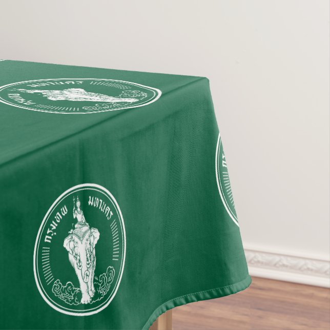 Flagge von Bangkok, Thailand Tischdecke (Beispiel)
