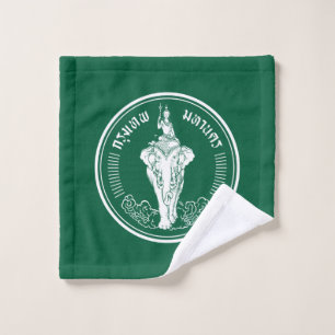Flagge von Bangkok, Thailand Wash Tuch