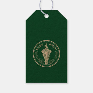 Flagge von Bangkok, thailändische Geschenketiketts Geschenkanhänger