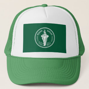 Flagge von Bangkok, thailändischer Headsweats Hat Truckerkappe