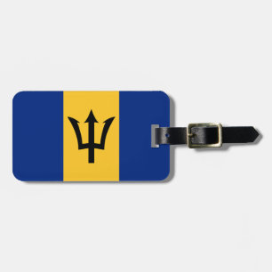 Flagge von Barbados Easy ID Persönlich Gepäckanhänger
