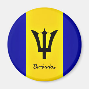 Flagge von Barbados Magnet