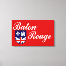 Flagge von Baton Rouge (Louisiana)