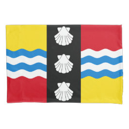 Flagge von Bedfordshire (Landkreis von England, Ve Kissenbezug