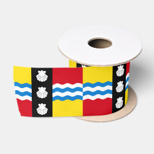 Flagge von Bedfordshire Satin Ribbon Satinband
