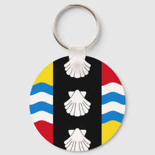 Flagge von Bedfordshire Schlüsselanhänger