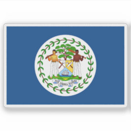 Flagge von Belize (1950-1981) Aufkleber