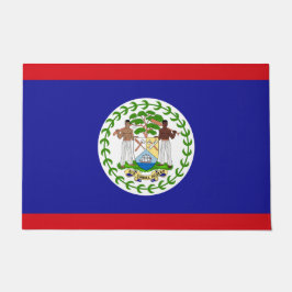 Flagge von Belize Fußmatte