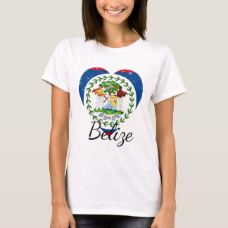 Flagge von Belize. T-Shirt
