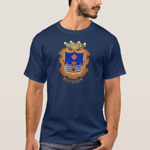Flagge von Benidorm - Comunidad Valenciana (ESP) T-Shirt