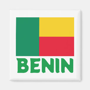 Flagge von Benin Magnet