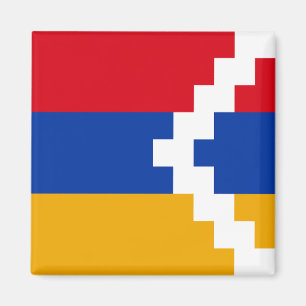 Flagge von Bergkarabach Magnet