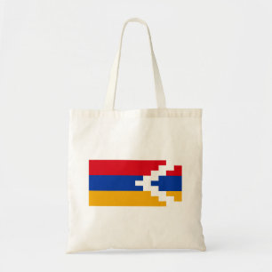 Flagge von Bergkarabach Tragetasche