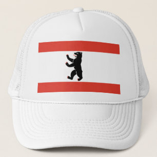 Flagge von Berlin Trucker Hut Truckerkappe
