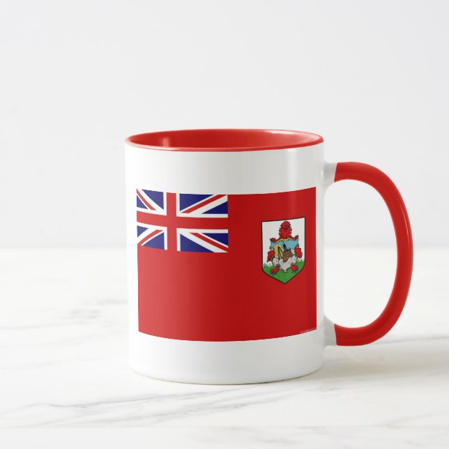 Flagge von Bermuda-Kleid Tasse (Rechts)
