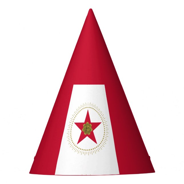 Flagge von Birmingham, Alabama-Party-Hut Partyhütchen (Vorderseite)