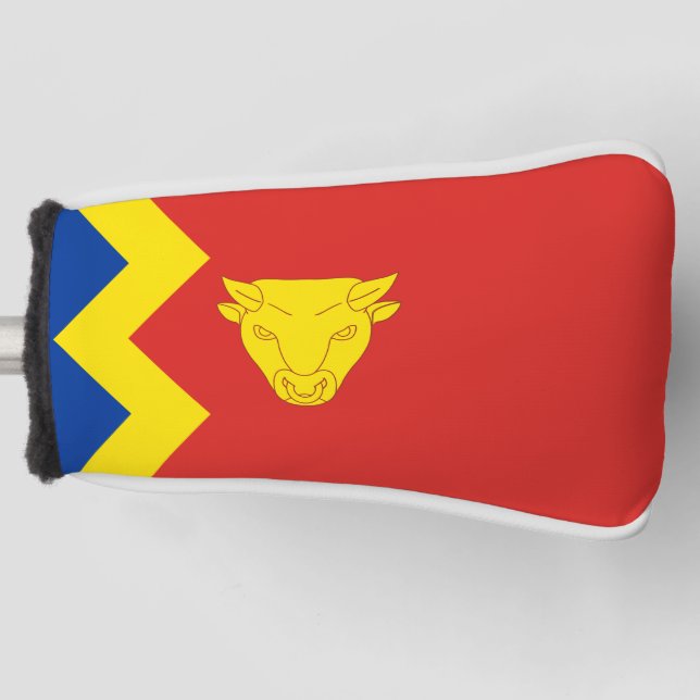 Flagge von Birmingham, UK Car Golf Headcover (Vorderseite)