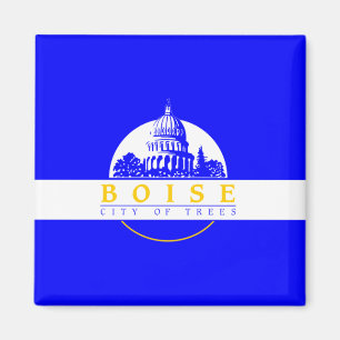 Flagge von Boise (Idaho City) Magnet