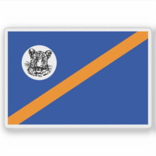 Flagge von Bophuthatswana, Republik Südafrika Aufkleber