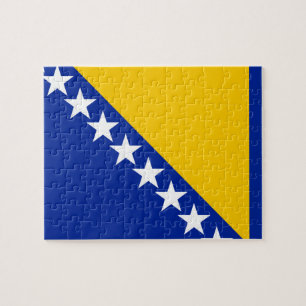 Flagge von Bosnien und Herzegowina