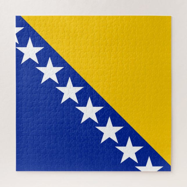 Flagge von Bosnien und Herzegowina (Vertikal)