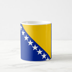 Flagge von Bosnien und Herzegowina Kaffeetasse