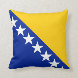 Flagge von Bosnien und Herzegowina Kissen