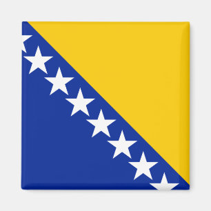 Flagge von Bosnien und Herzegowina Magnet