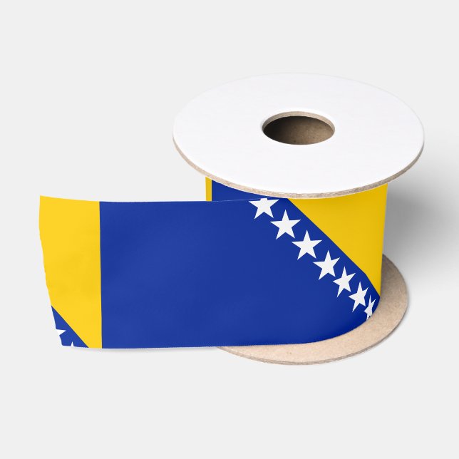 Flagge von Bosnien und Herzegowina Satinband (Spule)