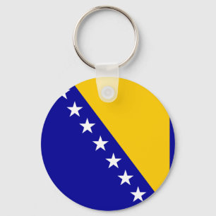 Flagge von Bosnien und Herzegowina Schlüsselanhänger