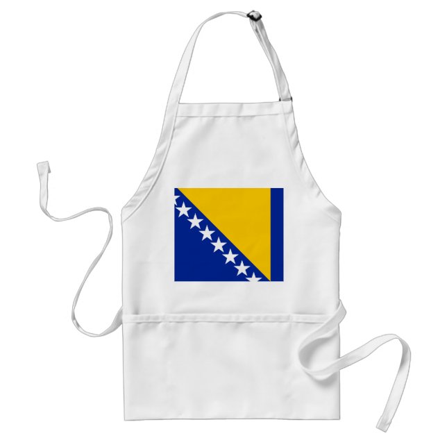 Flagge von Bosnien und Herzegowina Schürze (Vorne)
