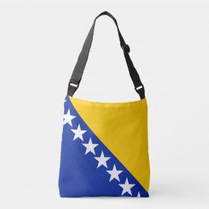 Flagge von Bosnien und Herzegowina Tragetaschen Mit Langen Trägern