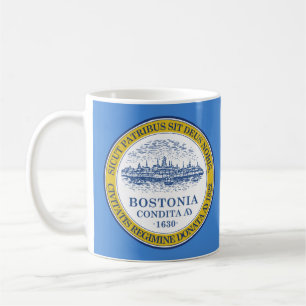 Flagge von Boston, Massachusetts Kaffeetasse