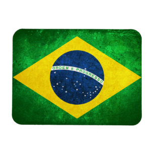 Flagge von Brasilien Magnet