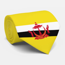 Flagge von Brunei Krawatte