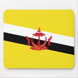 Flagge von Brunei Mousepad