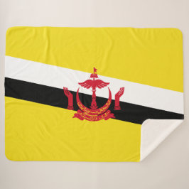 Flagge von Brunei Sherpadecke