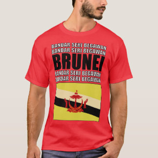 Flagge von Brunei T-Shirt