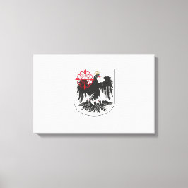 Flagge von Buenos Aires (Argentinien) Leinwanddruck