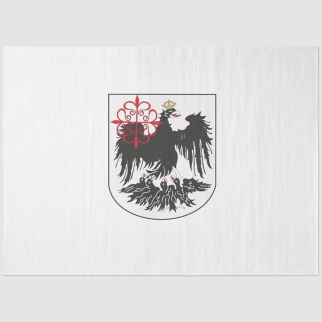 Flagge von Buenos Aires (Argentinien) Seidenpapier (Vorderseite)