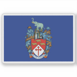 Flagge von Bulawayo, Simbabwe Aufkleber
