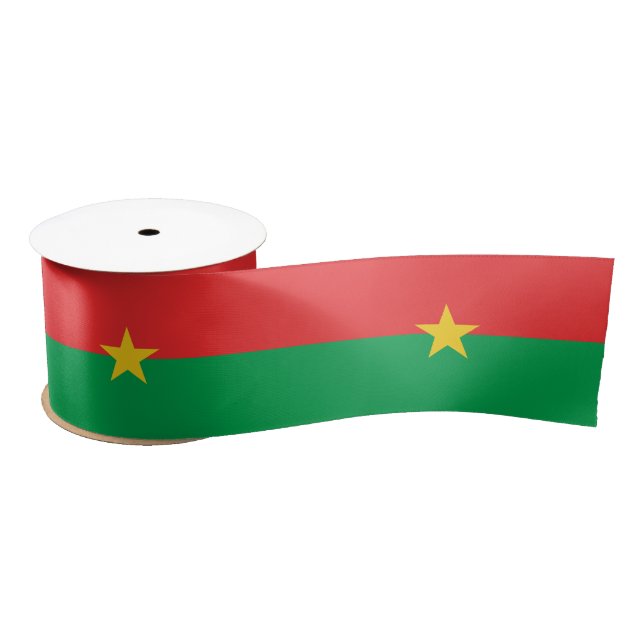 Flagge von Burkina Faso Satinband (Spule)