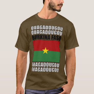 Flagge von Burkina Faso T-Shirt