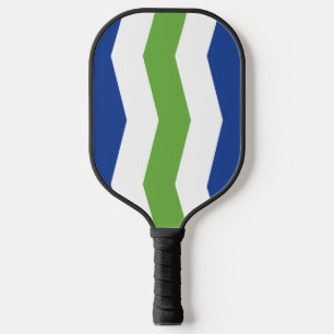 Flagge von Burlington, Vermont Pickleball Schläger